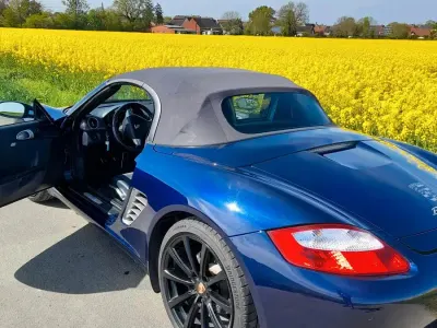 Gebraucht Porsche Boxster 240 PS (176 kW) 2006 Blau Cabrio