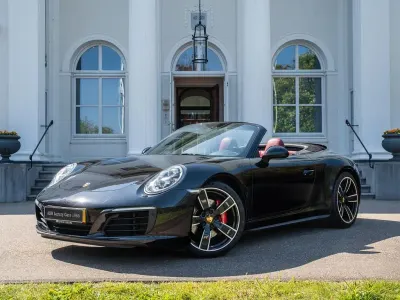 Brugt Porsche 991 420 HK (308 kW) 2018 Sort Cabriolet