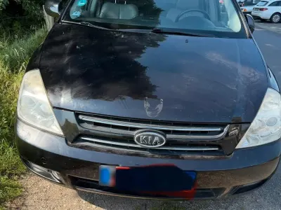 Gebraucht Kia Carnival 185 PS (136 kW) 2006 Schwarz Van / Kleinbus