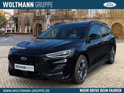 Obsidianschwarz metallic Gebraucht 2025 Ford Focus ST-Line X Limousine | 30.290 € (Teuer)