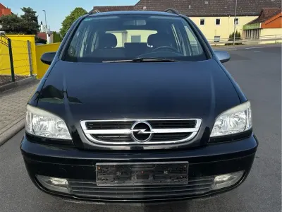 Gebraucht Opel Zafira 125 PS (91 kW) 2004 Schwarz Van / Kleinbus
