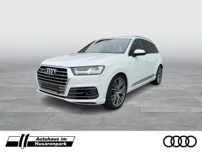 Gebraucht Audi SQ7 Advanced Plus 435 PS (319 kW) 2018 Gletscherweiss metallic SUV