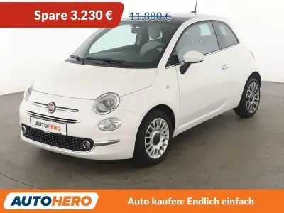 Gebraucht Fiat 500 Star 71 PS (52 kW) 2020 Weiß Kleinwagen