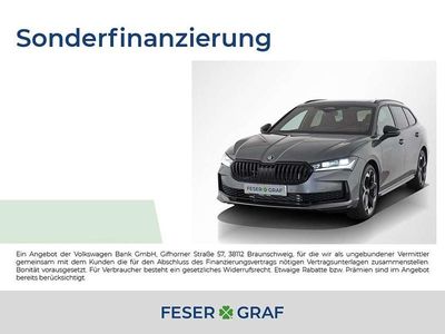 Graphitegrau Gebraucht 2025 Skoda Superb SportLine Kombi | 52.770 € (Teuer)