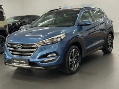 Gebraucht Hyundai Tucson Premium 177 PS (130 kW) 2017 Blau SUV