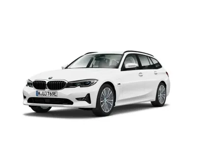 Gebraucht BMW 320e Advantage 204 PS (150 kW) 2022 Alpinweiss iii Kombi