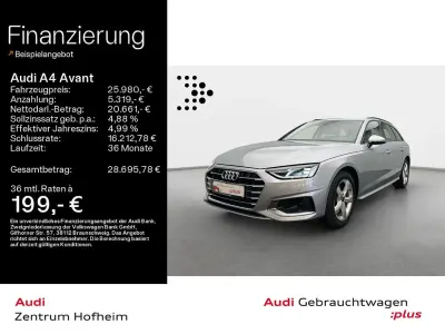 Używany Audi A4 Advanced 150 KM (110 kW) 2024 Srebrny Kombi