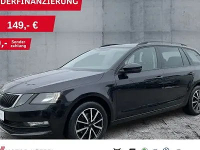 Second-hand Skoda Octavia Ambition 150 CP (110 kW) 2020 Negru Break
