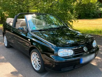 Gebraucht VW Golf Cabriolet 115 PS (84 kW) 1999 Schwarz Cabrio