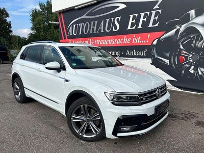 Pure white Gebraucht 2020 VW Tiguan R-line SUV | 21.999 €