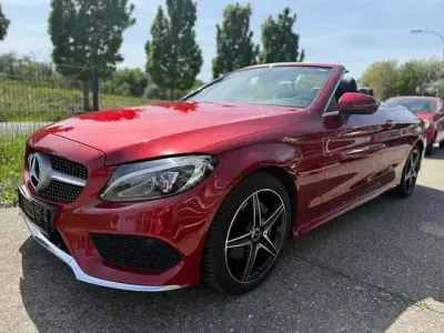Gebraucht Mercedes C200 AMG 184 PS (135 kW) 2017 Rot Cabrio