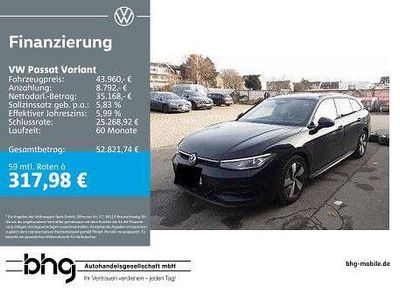 Second-hand VW Passat R-line 193 CP (141 kW) 2025 Negru Break