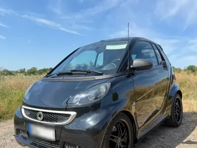 Gebraucht Smart ForTwo Cabrio Brabus Xclusive 102 PS (75 kW) 2012 Schwarz Cabrio