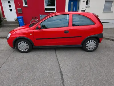 Brugt Opel Corsa 75 HK (55 kW) 2002 Rød Hatchback