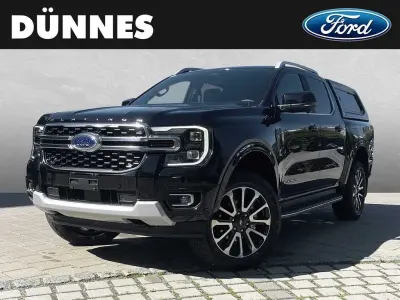 Neu Ford Ranger Platinum 241 PS (177 kW) 2026 Schwarz (agate black metallic) Pickup