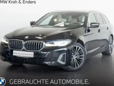 Second-hand BMW 520 Luxury Line 197 CP (144 kW) 2021 Negru Break
