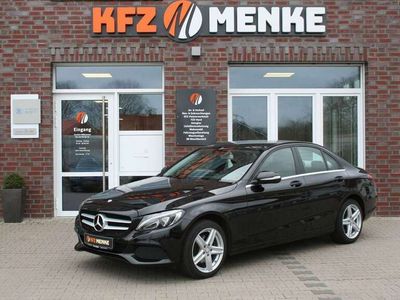 gebraucht Mercedes C220 d Led/AHK/Tel./Spur/Totw./Navi/SHz./2Hd.