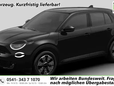 Neu Fiat 600 Icon 101 PS (74 kW) 2026 Cinema schwarz SUV