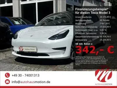 Usado Tesla Model 3 Standard Range 208 kW (283 CV) 2022 Blanco Berlina