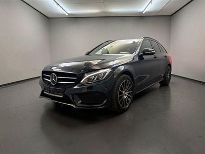 Begagnad Mercedes C250 AMG line 204 HK (150 kW) 2015 Blå Kombi