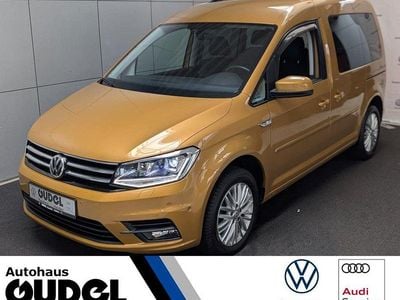 Begagnad VW Caddy Edition 125 HK (91 kW) 2018 Gul Minibuss