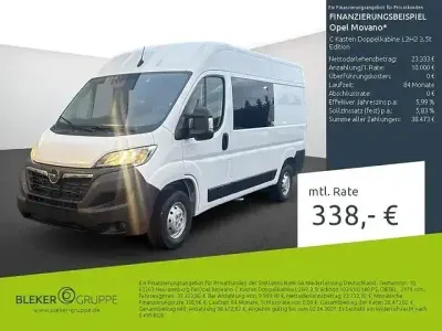 Begagnad Opel Movano Edition 140 HK (102 kW) 2022 Vit SUV