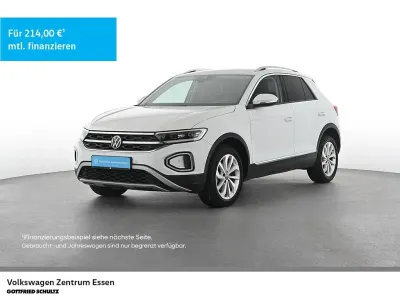 Gebraucht VW T-Roc Style 116 PS (85 kW) 2022 Weiß SUV