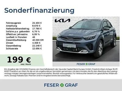 Neu Kia Stonic GT-Line 101 PS (74 kW) 2025 Denimblau SUV
