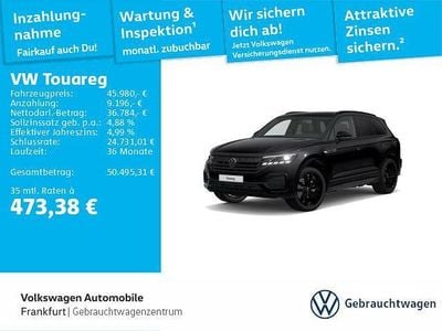 Brugt VW Touareg R-line 231 HK (169 kW) 2022 Sort SUV