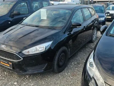 Gebraucht Ford Focus 101 PS (74 kW) 2017 Schwarz Kombi