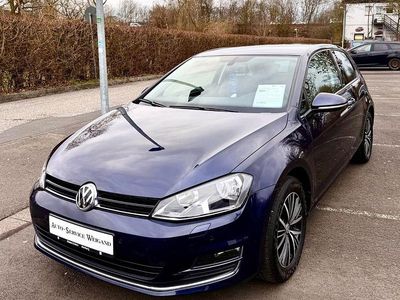 Gebraucht VW Golf VII Allstar 150 PS (110 kW) 2016 Blau Limousine