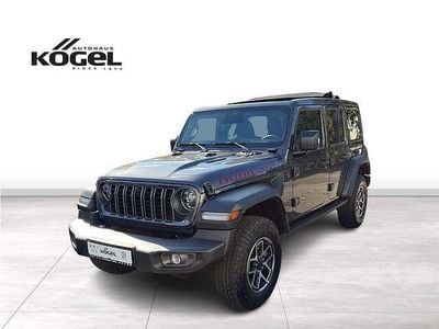 Neu Jeep Wrangler Unlimited Rubicon 272 PS (200 kW) 2025 Grau (granitecrystal) SUV