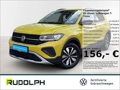 Gebraucht VW T-Cross Goal 116 PS (85 kW) 2025 Gelb SUV