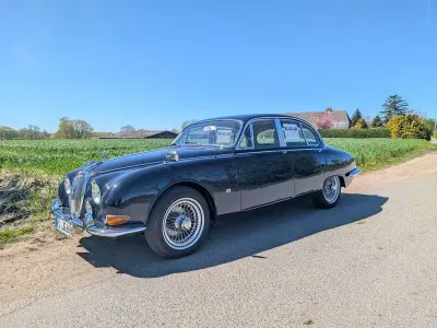 Brugt Jaguar S-Type S 162 HK (119 kW) 1966 Blå Sedan