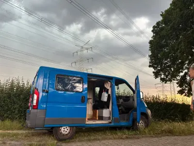 Gebraucht Fiat Ducato 101 PS (74 kW) 2010 Blau Van