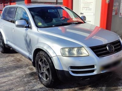 gebraucht VW Touareg 4X4 ABT Breitbau ABT 4 Rohr Sportauspuff Seilwinde