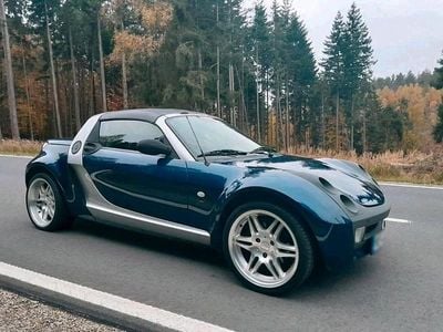 Usado Smart Roadster 82 HP (60 kW) 2003 Azul Cabrios