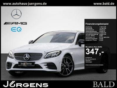 gebraucht Mercedes C220 d Coup AMG/Navi/Wide/LED/Pano/Night/19"