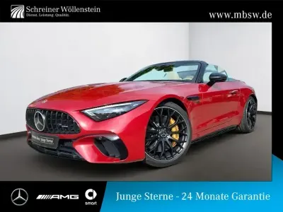 Gebraucht Mercedes SL63 AMG AMG 585 PS (430 kW) 2023 Manufaktur lack manufaktur patagonienrot bright Cabrio
