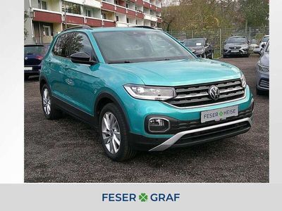 Gebraucht VW T-Cross Move 110 PS (80 kW) 2023 Makena türkis SUV