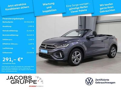 Usata VW T-Roc Cabriolet R-line 150 CV (110 kW) 2025 Grigio Cabrio