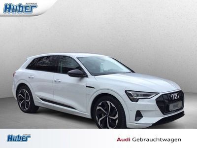 Gebraucht Audi e-tron Advanced 300 kW (408 PS) 2021 Weiß metallic SUV