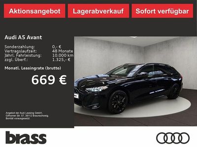 Neu Audi A5 Sport 299 PS (219 kW) 2026 Schwarz Kombi