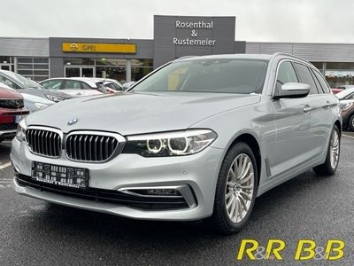 gebraucht BMW 520 d Luxury Line Touring Mild Hybrid EU6d-T Park-Assistent LEDER NAVI