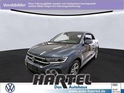 Second-hand VW T-Roc Cabriolet R-line 150 CP (110 kW) 2022 Gri Cabrio