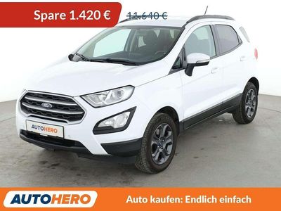 Frozen white Gebraucht 2018 Ford Ecosport Cool & Connect SUV | 10.220 € (Fairer Preis)