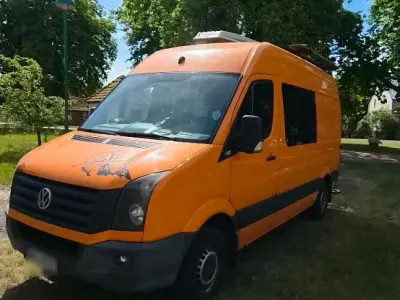 Gebraucht VW Crafter 136 PS (100 kW) 2014 Orange Van