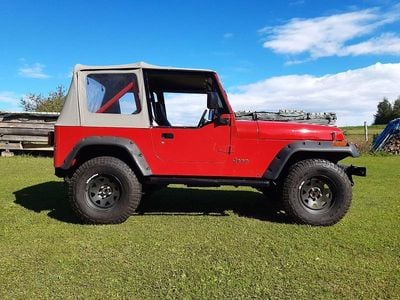 Gebraucht Jeep Wrangler 200 PS (147 kW) 1990 Rot SUV
