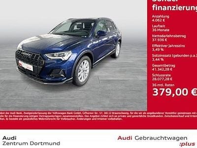 Blau Gebraucht 2025 Audi Q3 S-Line SUV | 41.477 € (Guter Preis)