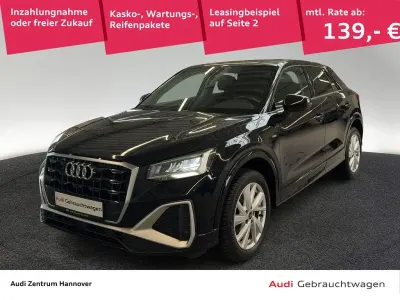 Gebraucht Audi Q2 S-Line 110 PS (80 kW) 2023 Mythosschwarz metallic SUV
